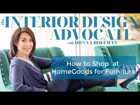 How To Shop At HomeGood for Furniture