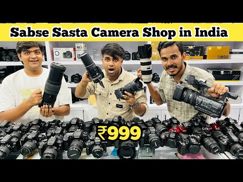 Professional Camera || Gopro Giveaway || Second hand DSLR Camera In Cheap || Cheapest Cameras