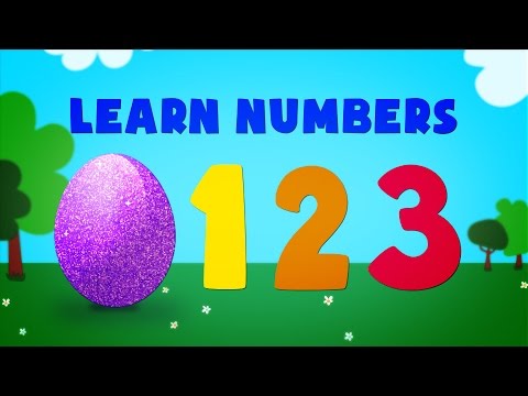 Number fun with Surprise Eggs | Kids counting