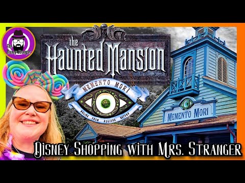 DISNEY HAUNTED MANSION MERCH | MOMENTO MORI | MRS. STRANGER SHOPS #disneymerch #disneyhaul #mnsshp