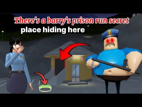 There's هروب باري من السجن barry's prison run escape obby in Sakuraa Simulator