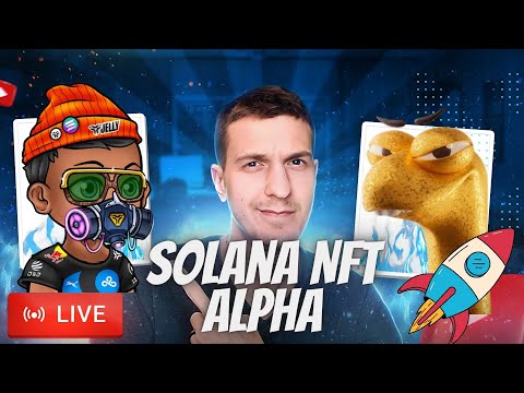 Solana NFT Alpha. Live reviewing NFT projects