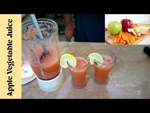 Fresh Apples and Vegetables Juice 🥤rrecipe | healthy dieting juice Recipe | Dieting Juice