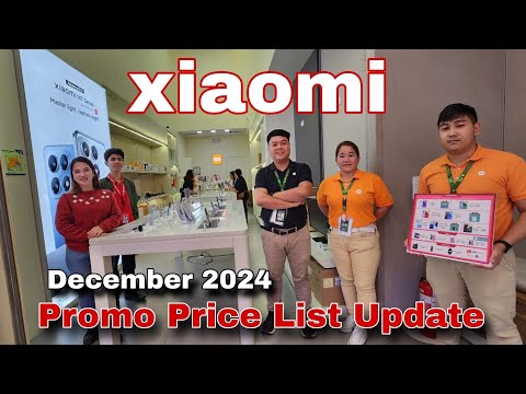 XIAOMI Promo Price List Update December 2024, Xiaomi 14T Series, Redmi Note 13 Series, Pad Series