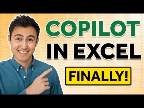 NEW: Copilot in Excel | Here's why it's incredible!