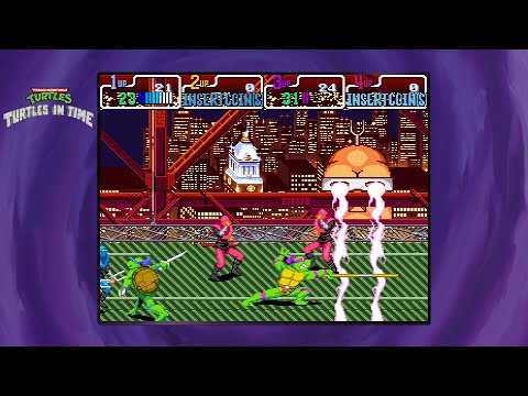 Teenage Mutant Ninja Turtles: Turtles in Time Arcade Game | TMNT The Cowabunga Collection (4K)