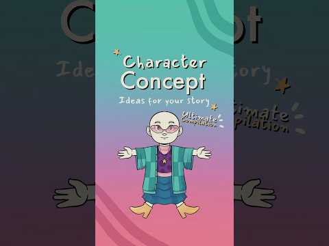 a compilation of character concepts to add to your stories 4 🪼#writing #art #oc #originalcharacter