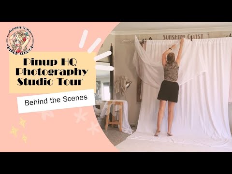 Pinup HQ Photography Studio Tour: Behind the Scenes