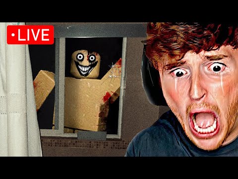 Playing EVERY Horror Roblox Game.. (LIVE)