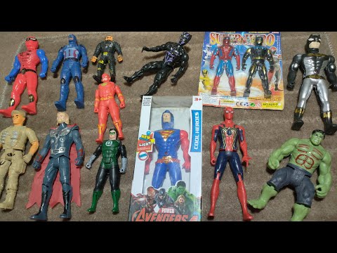 AVENGERS TOYS/Action Figure/Unboxing/Cheap Price/Ironman/Hulk/Venom/Black/Panther/Spiderman/Toys