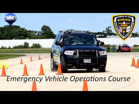 Emergency Vehicle Operations Course EVOC Dixon Police Department