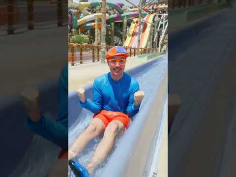 Blippi Makes a Splash at a Waterpark! #Blippi