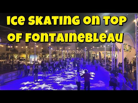 Fontainebleau Ice skating Christmas 2024