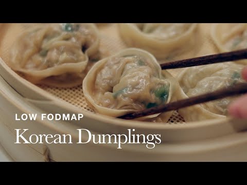 IBS Friendly, Low FODMAP RecipeㅣKorean Pork Dumplings 🥟 (Mandu, 만두)ㅣ저포드맵 식단 - 고기 만두 만들기 (저포드맵 레시피)