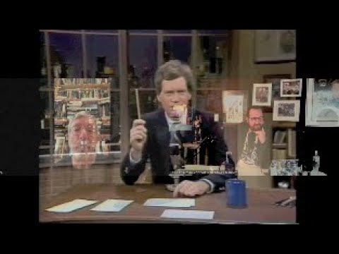 A David Letterman Talk Show Narrative, Part 1 of 4: Late Night