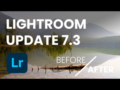 NEW LIGHTROOM UPDATE | Version 7.3 | AI Removal