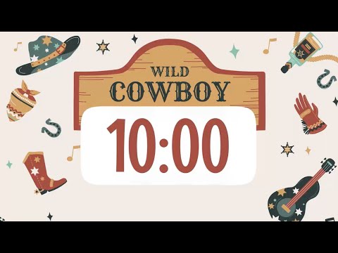 10-Minute Country Cleanup Timer Countdown Song! Tidy Up to a Fun Country Beat!