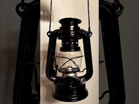 My first oil lantern lamp.