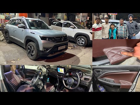 brezza modified | brezza lxi modification 2024 | Aligarh से Brezza आई Range Rover बन ने | brezza lxi