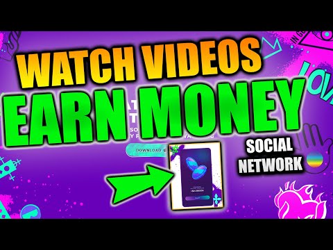 WATCH VIDEOS & GET MONEY!  NEW SOCIAL NETWORK & Watch to Earn Platform!