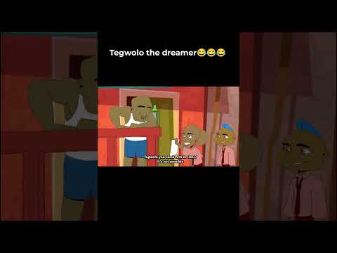 Tegwolo the dreamer!!! Laugh nor go wound me o!🤣🤣🤣#cartoon  #houseofajebo #comedy