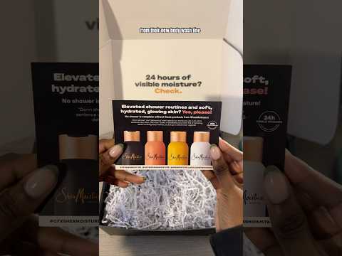 #giftedbysheamoisture using these products all fall 🤭 #sheamoisture #unboxing #getunready