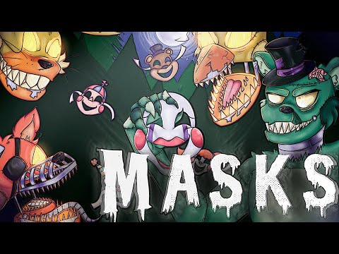 FNaF Halloween Collab - Masks by Aviators