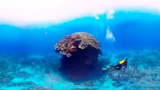 Scuba Diving Short Film in 360° Green Island, Taiwan ( 綠島, 台灣) 4K Video Quality