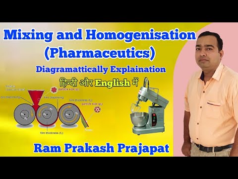 Mixing and Homogenization | Pharmaceutics | Equipment with mechanism | GPAT | Pharmacist Exam | DCO