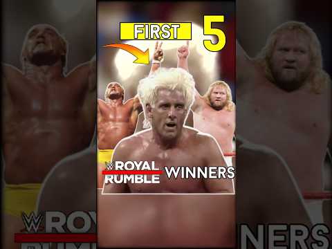 First Five Royal Rumble Winners 🏆 #shorts #wrestlekar #viral