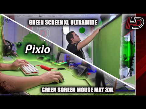 Pixio Green Screen XL UltraWide & Mouse Mat 3XL Review