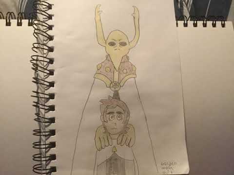 the owl house - my AU fanart drawings - EMPRESS LUZ