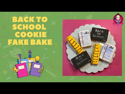 Let’s Fake Bake Back to School cookies! #fakebake #backtoschool #peepthisyall