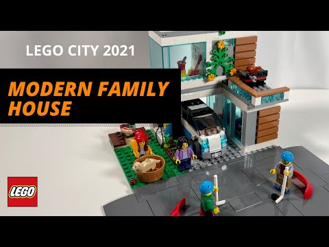 LEGO City Set 60291 Modern Family House | Speed Build