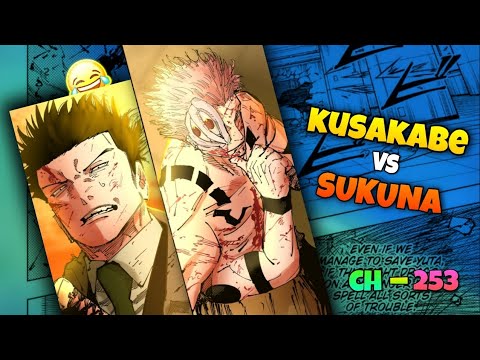 The End of KUSAKABE 😂! jjk CH - 253! #jujutsukaisen #sukuna