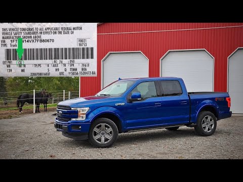 Ford F150 2015-2020: How to find paint code?