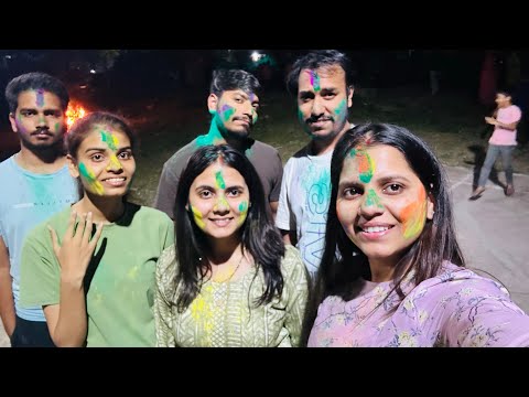 Iss baar holi ghar pe manayenge😍 | Shaadi ke baad chhotu ki pehli holi #holi #holivlog #firstholi