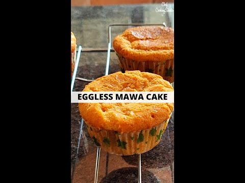 Eggless Mawa Cake