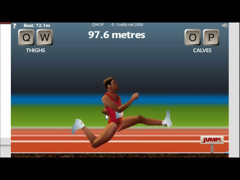 QWOP 100 Meters