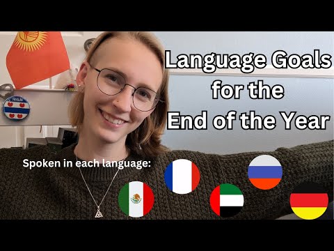 Language Goals for the Rest of the Year | IN THE 5 LANGUAGES (with Subs)