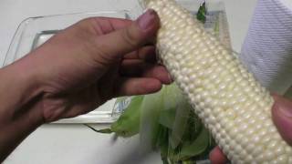 トウモロコシの簡単なゆで方 How to boil a corn easily faster.