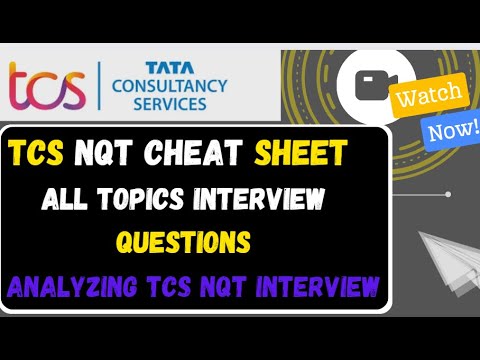 TCS NQT Interview Experience | All Topics |TCS NQT Interview Questions .