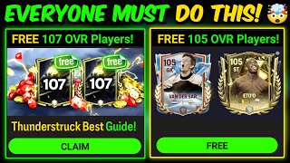 OMG! FREE 2X 107 OVR Players, THUNDERSTRUCK Event Best Guide | Mr. Believer