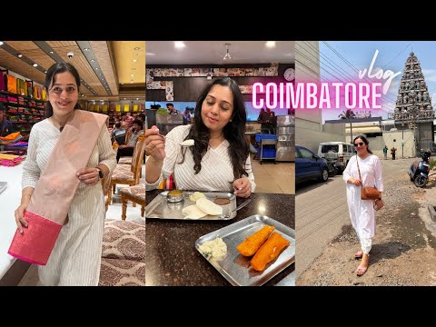 COIMBATORE Tourist Places, Food, Temples, Silk Saree Shopping, Lulu Mall *travel guide*