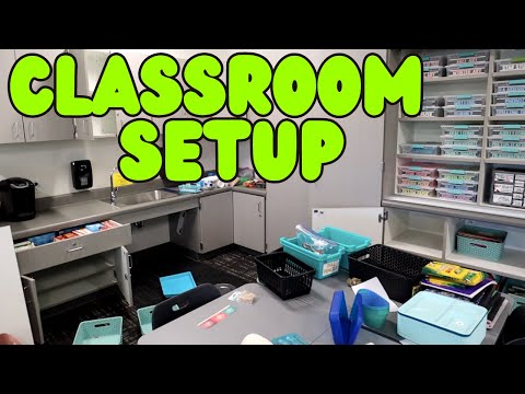 CLASSROOM SETUP DAY 1 - Brand New Room!