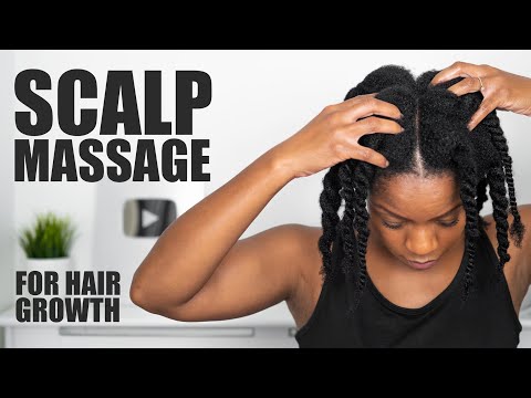 STIMULATE & ENCOURAGE HAIR GROWTH using SCALP MASSAGES (MY INFUSED AYURVEDIC HERBAL OIL)