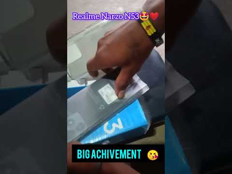 realme narzo n53 Unboxing वीडियो 🤩.#realmephone #trending #viralvideo #mobailunboxingvideo