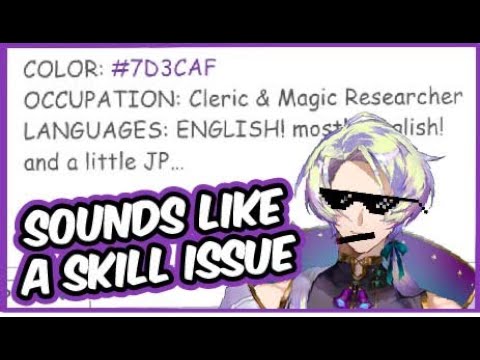 Skill Diff fr fr [Claude Clawmark| Nijisanji]  #claudeclawmark , #BigMagicClaws