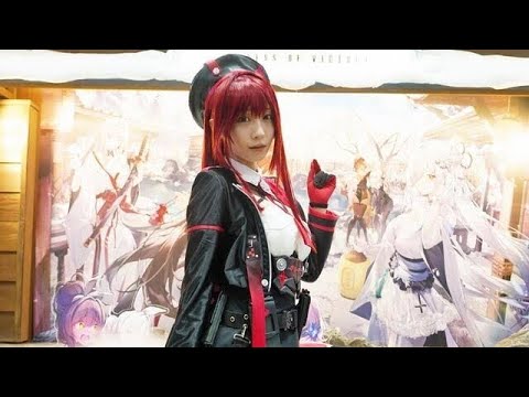 ＜伊織もえ＞コミケで“超レア”コスプレ　「NIKKE」ブース降臨