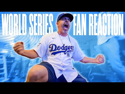 Los Angeles Dodgers 2024 World Series Champions - Fan Reactions